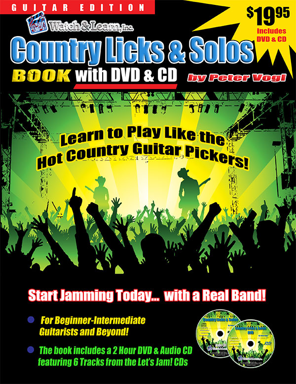 Country Licks & Solos $19.95